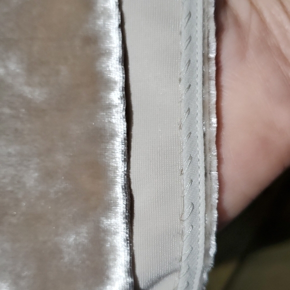 VINCE VELVET PURL-EDGED PANELED MAXI COLUMN SKIRT SIZE 16 PLUS SIZE - Picture 5 of 13